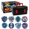 8 шт. / Компл. Topie Beyblains Set Set Metal Fusion Gyroscope с инструментом Box Battle Toys для Chidlren x0528