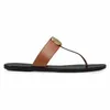 2022 Moda Women Women Francesco Flip Flop Sandals