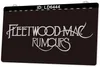 LD6444 Fleetwood Mac Rumours 3D Engraving LED Light Sign Wholesale Retail