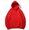 Mäns Hoodie Brev Red Broderi Designer Casual European And American Fashion Trend Höst Vinter Lösa Varma Kläder Fleece Ladies Hooded Tröja