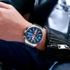 Top marque CURREN montre de sport hommes en acier inoxydable chronographe montre-bracelet mâle horloge Date affaires hommes montre Relogio Masculino 210517