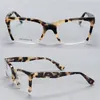 mens half rim glasses