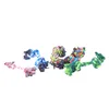 Pets Dog Cotton Chews Knot Toys Colorful Durable Braided Bone Rope 18CM 5CM Dog Cat Toys8324567