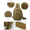 Sac à bandoulière tactique militaire en plein air armée Airsoft Molle sac à dos pêche chasse camping packs randonnée nylon poitrine sacs à bandoulière Q0721