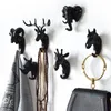 Hanger Multifunctional American Clothes Holder Decorative Hook Animal Hook Wall Household Seamless Sticky