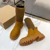 Die neuesten Designer-Stiefel, modisch, luxuriös, für Damen, Frühling und Herbst, bequem, stark, warm, gute Stiefeletten mit Box