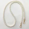 Brand Pearl Strap For Bags Handbag Accessories Purse Belt Handles Cute Bead Chain Tote Women Parts Gold Clasp Bag &