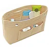 Organizzazione portaoggetti per il bagno Borsa da donna con inserto Borsa per organizer portatile Borsa per fodera in feltro Borsa per organizer da viaggio Borse casual per la casa229q