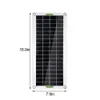 Система солнечной энергии 220 В 50 Вт панель 500 Вт инвертор + 50A / 60A Комплект контроллера - 50A