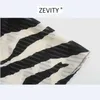 Zevity女性ヴィンテージ動物のテクスチャ印刷サッシのミニドレス女性のバットウィングスリーブ着物獣道シックカジュアルスリムドレスDS4266 210623