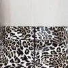 Sexy Leopard Party Jupes Femmes Taille Haute Slim A-Line Casual Mini Jupe Pour Femme Vêtements De Mode 210521