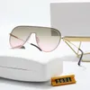 Neue Luxus-Sonnenbrille Herren Mode Sonnenbrille Designer Frau Trend Farbe Kröte Spiegel Polaroid Linse UV400 Sportbrillen Brillengestell Retro Glas