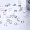 0.25ct EFホワイトカラーSi ClarityラウンドブリリアントカットルーズHPHTラボ成長ダイヤモンド