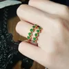 Cluster ringar Original Designer's unika hantverk inslagna naturliga jade ägg nudlar öppningsbara ring charm lady silver smycken