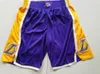 Stitch Basketball Shorts Team Color Sport Wear Without Pocket Short Sweatpants Pant Black White Red Purple Elastic Waist Men Size S M L XL XXL