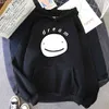 Rüya Hoodie Anime Kazak Tişörtü Unisex Streetwear Erkekler Pamuk Punk Giysileri İlkbahar / Kış Harajuku Kadınlar Wram Siyah 12 210813