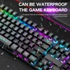 2.4G Wireless and Protable LED Backlight 104 Keyboard 2400DPI Mouse Gamer Kit Laptop Desktop PC Computer