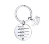 Graduate Keychain Stainless Steel Class of Skool University Nyckelring för student Postgraduate Mini Love Gift