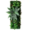 Couronnes de fleurs décoratives 40CM * 120CM décoration de la maison mur herbe Simulation plante artificielle panneau fenêtre salon boutique décor carré La