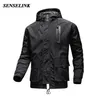 Men Autumn Winter Plus Size 5Xl Jacket Hooded Windproof Loose Sports 100% Nylon Hong Kong Version Tooling Wind 211217