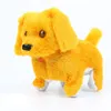 هدية عيد الميلاد الكلاب الإلكترونية التفاعلية الإلكترونية الحيوانات الأليفة روبوت النباح حامل المشي الالكترونيات اللعب الكلب للأطفال