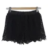 Summer Womens Sweet Cute Crochet Tiered Lace Shorts Skorts Short Pants Women's