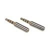 Metal 3.5mm Male Plug to 2.5mm Female Soctet Connector Audio Adapter 3.5 mm Jack 4 Poles Stereo Headphone Converter