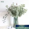 1 Pcs Vert Imitation Feuilles Artificielles Grande Feuille D'eucalyptus Faux Plantes pour Home Shop Garden Party Decor Prix Usine conception experte Qualité Dernier Style Original