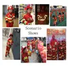 2021 Halloween Cosplay Dzieci Strażak Jednolite Dzieci Sam Strażak Rola Rola Odzież Garnitur Boy Girl Performance Party Costumes Q0910