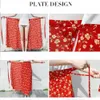 Jocoo Jolee Boho Long Skirts Women Summer Elegant Floral Print Split Midi Skirts Casual High Waist Asymmetrical Chiffon Skirts 210518
