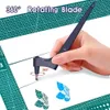 Graving Pen Craft Резка инструменты 3 головы Нержавеющей стали Ножи из нержавеющей стали с 360-градусной лезвием Прецизионные прецизионные инструмент для ножа ручной работы