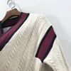 Kobiety Łączenie Kolor Knitting Swetry Moda Trend Z Długim Rękawem Cardigan Pullover Tops Designer Kobiet Jesień Marka Downing Kurtki