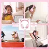 ONIKUMA PS4 Cat Ear Headset casque Wired Stereo PC Gaming Headphones with Mic LED Light for PS4Xbox One ControllerLaptop3011651