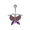 Yyjff D0093 Strawberry Belly Drown Button Ring Red Color