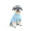 Macaron Color T Shirt Dog Apparel Mesh Dogs Clothes Fashion Summer Casual Tees For Schnauzer Teddy