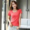 Camiseta Mujer Tshirt 여성 여름 짧은 소매 티셔츠 플러스 사이즈 탑 Camisetas Verano Cotton T 셔츠 4067 50 210508