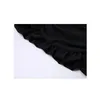 Meth Bownot Splited Black Bluzka Kołnierz Kołnierz Lace-UP Retro Y2K Stylowe Koszule Zipper Design E-Girl Slim Blusas Topy Lady 210515