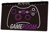 TC1172 Game Room Console Light Sign Dual Color 3D Engraving