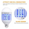 Mosquito Killer Bulb 110V 220V 15W E27 3 Luci Modalità Bug Zapper Light Lamp Indoor Electrinic Anti Insetto Bug Lampade notturne a Led