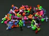 5mm Topu Paslanmaz Çelik Dil Yüzük Renk Vücut Piercing Takı Halter Dumbell Küpe 100 adet Mix Renkler