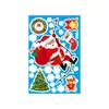 Kerstmisdecoratie Venster Decal Leuke Santa Claus Sneeuwvlok Kerstmisboom Muurstickers Verwijderbare Glas Sticker Thuiswinkel Kunst Decoratie