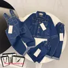 set vestito di jeans