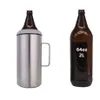 1.2L Mug 40oz Cooler Holder For 64oz Beer or 2L Coke Bottle Water Tumbler 18/8 Stainless Steel Cup 2 Walls Vacuum Insulated Super Big Drinkware