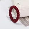 Women Frosted Coil Hair Ties Accessories Large Hairbands Elastic Rope Rubber Ring Ponytail Holder For Girls Thick Headwear M3661