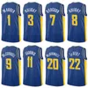 Город заработанный издание Print Basketball 7 Malcolm Brogdon Jersey 11 Domantas Sabonis 22 Caris Lever 1 TJ Warren 20 Doug Mcdermott