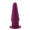 NXY Anal Toys Sex Silicone Butt 플러그 플러그 Unisex Stopper 3 다른 색상 성인 남성 여성용 트레이너 커플 SM 1207