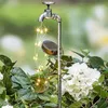 Strängar Högkvalitativ trädgårdsvattenlampa Solkraft Can String Light Led Dekoration Lawn Yard Art Outdoor Decor Home