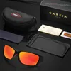 Klassisk Carfia -märke polariserade solglasögon för män sport utomhus solglasögon designer fyrkantiga omslagna nyanser manlig spegel lins glasögon uv400 skydd
