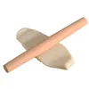 Dough Wooden Rolling Pin Pizza Baking Cookie Practical Smooth Rolling Pin Dumpling Fondant Cake Deegroller Home Gadget DG50RP 211008