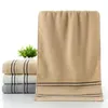 Handtuch 75x35 Gesicht Handtücher für Erwachsene 32YARN DICK Jacquard Baumwollstreifen Schnell trocken